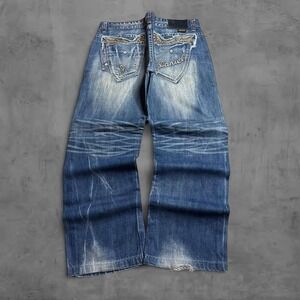 Y2K J.Daniel Vintage 90s Japanese Denim Embroidered Archive Baggy Jeans